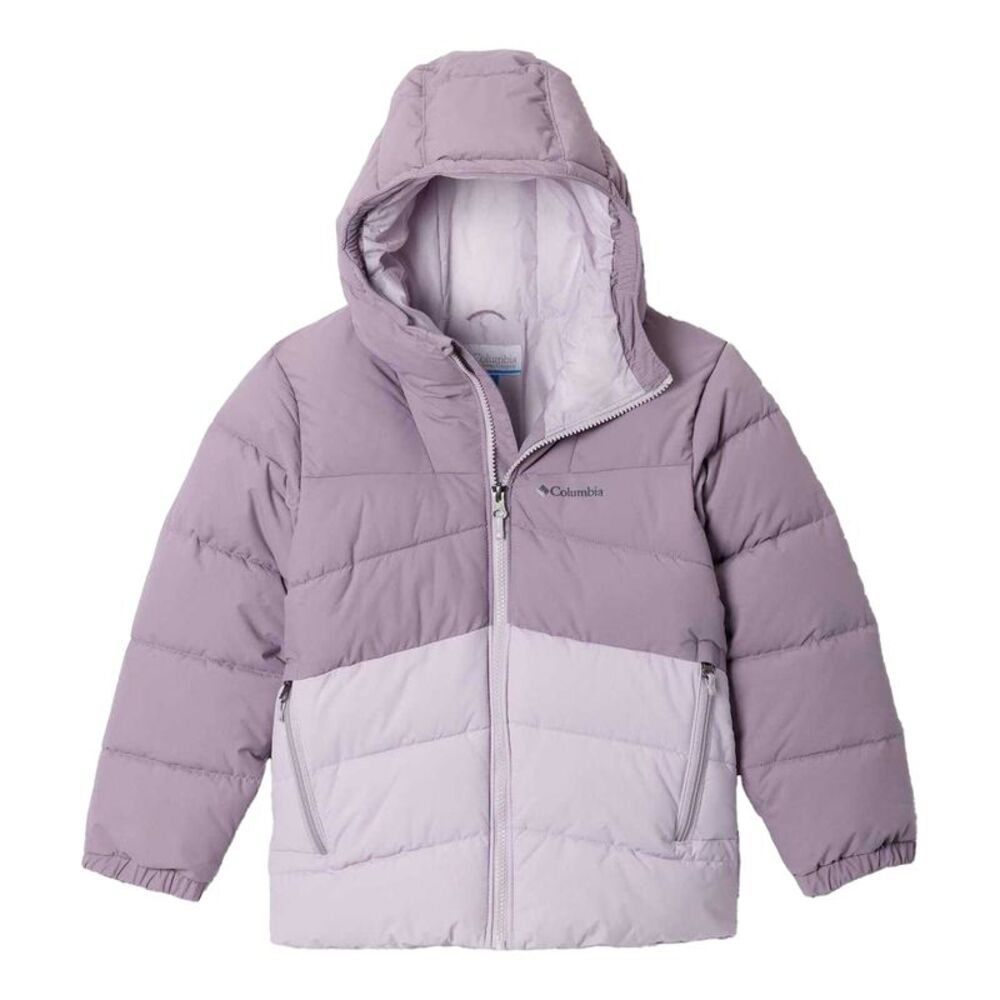 Columbia Childrens/Kids Arctic Colour Block Puffer Jacket / Purple